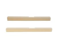 Musiclily Sella Compensata in Osso per Chitarra Classica, DJ-06 80x3x9mm (2 Pezzi)