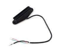Musiclily Single Coil Size Rail Blaster Humbucker Pickup For Guitar Full Black