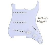 Musiclily SSS Pickup Precablato Battipenna Set per Chitarra Fender Squier Strat