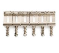 Musiclily Ultra 11,2mm Vintage Sellette in Acciaio Temprato per Ponti Tremolo Chitarra Elettrica tipo Strat, Nickel (Set di 6)