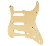 Musiclily Ultra 11 Foro Anodized Aluminum SSS Battipenna per Strat ST Chitarra
