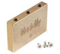 Musiclily Ultra 32mm Blocco Tremolo in Ottone Solido per Ponte Floyd Rose Locking Tremolo Chitarra Elettrica