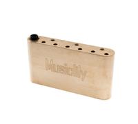 Musiclily Ultra 52.5mm Brass 40mm Tremolo Block For ST Guitar Wilkinson M Bridge
