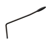 Musiclily Ultra 5mm Push-in Leva Tremolo in Acciaio Inossidabile per Ponte Tremolo Corea Wilkinson, Nero con Tappo Nero