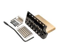 Musiclily Ultra Black 52.5mm Brass Block PRS Tremolo Bridge For Strat ST Guitar