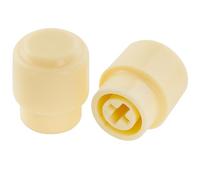 Musiclily Ultra Universale Chitarra Pomello Copri Selettore 3 Posizioni Tipo Tele Switch Tips Caps per Chitarra Elettrica Fender Squier Tele, Crema (Set di 2)