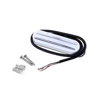 Musiclily White Dual Hot Rail 9K Guitar Humbucker Pickup For Fender Squier Strat