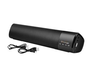 MusicMan Bluetooth FM Soundbar Scheda MicroSD USB AUX Display LCD LED Streaming musicale Potente altoparlante Batteria integrata BT-X54