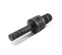 Technaxx Microfono Karaoke Bluetooth con TWS per Cantare in Duetto Nero, BT-X35