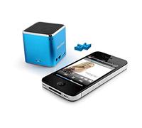 MusicMan Mini Altoparlante Bluetooth Portatile Supporto per Scheda MicroSD Audio Altoparlante Mobile Compatto per Smartphone Tablet Laptop BT-X2 (Blu)