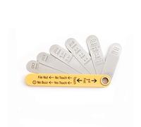 MusicNomad MN601 Precision Nut Height Slotting Gauge Tool - Utensile per strumenti