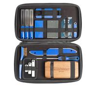 MusicNomad Premium Guitar Tech Fret Tool Set - 18 pz. per livellare, cantare, smussare, lucidare (MN880)