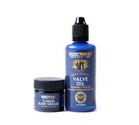 MusicNomad Premium Valve Oil & Tuning Slide Grease Lube Bundle MN740