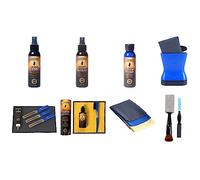 MusicNomad Total Guitar Spa - Kit da 15 pezzi - Dettagli, Pulisce, Lucida e Condiziona la tua Chitarra o Basso (MN292)