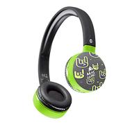 Musicsound - Cuffie Bluetooth con archetto estensibile, colorate, senza fili, con microfono, indicatore LED e telecomando su Pavillions, Rock