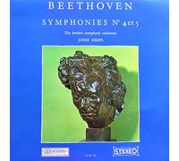 Musidisc 30 RC 753 - Beethoven - Symphonies n° 4 et 5 - The London Symphony Orchestra - Direction : Josef Krips - Comme neuf - Disque vinyle LP 33 tours (et non CD).