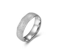 Musihy Anelli Fidanzamento Donna, Anello Donna Acciaio Anello Argento Donna FEDI Nuzialiglassato Taglia 20 Idee Regalo Natale Donna