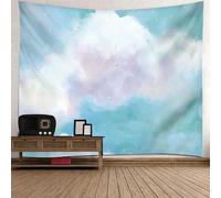 Musihy Arazzo Fantasia, Arazzi da Parete Moderni Modello Astratto delle Nuvole Decorazione da Parete per Camera da Letto | 240x220cm