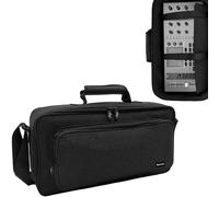 Musiin Borsa per mixer da studio compatibile con Nektar Panorama CS12, Hercules DJControl Mix Interno ultra imbottito con scomparti organizzati, accessori, antigraffio, ideale per palcoscenico e