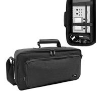 Musiin Borsa per pedale multieffetto per chitarra compatibile con Boss GX-10, DJControl Mix Ultra, scomparti organizzati per cavi di alimentazione e accessori, antigraffio