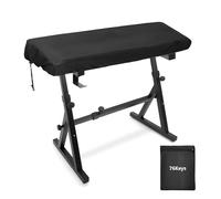 Musiin Copertura per tastiera per pianoforte a 76 tasti, compatibile con MODX M7 KORG Pa5X 76, KRONOS 73, Roland FA-07 e altri, impermeabile, con coulisse regolabile e borsa per riporre la protezione
