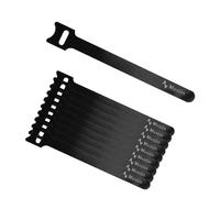 Musiin Fascette per cavi per strumenti, leggere e facili da riporre, adatte per cavi per chitarra/cavi MIDI/cavi di alimentazione, compatibili con varie esigenze di gestione dei cavi audio (10