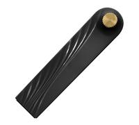 Musiin Guitar Silencer, Muffler, String Mute Accessory - Home Practical Guitar Mute Accessory for Acoustic & Folk Guitars, Training Tool with Instrument Accessories (Black)