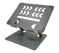 Musiin Home Studio - Piccolo supporto per mixer da scrivania, in alluminio, pieghevole, portatile, per dissipazione del calore, compatibile con Nektar Panorama CS12, Rode RODECaster Pro II, Tascam