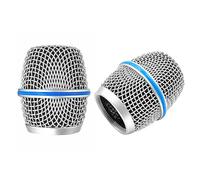 Musiin Microphone Replacement 2Packs Grille Compatible with Shure BETA87, BETA 87A, BETA 87C Microphone Capsules, Microphone Ball Head Grille, Cartridge Components
