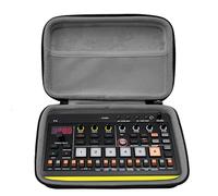 Musiin Sampler Synthesizer Borsa compatibile con Roland AIRA Compact P-6, S-1, T-8, J-6, E-4. Borsa con doppie cerniere, con tasche in rete e fodera in velluto. Custodia portatile e maneggevole