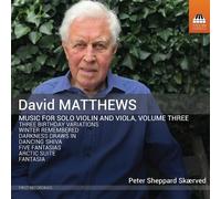 Musik Fur Solovioline Und Bratsche Vol. 3 - David Matthews (Audio Cd)
