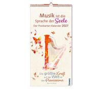 Musik ist die Sprache der Seele 2027: Der Postkarten-Kalender