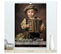 Musikalische Talente (hochwertiger Premium Wandkalender 2026 DIN A2 hoch), Kunstdruck in Hochglanz: Diese musikalischen Kinder aus der viktorianischen ... an von der Magie der Musik verzaubert.
