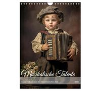 Musikalische Talente (Wandkalender 2026 DIN A4 hoch), CALVENDO Monatskalender: Diese musikalischen Kinder aus der viktorianischen Ära waren von früher Kindheit an von der Magie der Musik verzaubert.