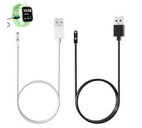 Musiook Caricabatterie magnetico di ricambio per orologio, 2 pezzi, 4 mm, cavo USB magnetico a 2 pin, compatibile con Dafit, Nerunsa, Radley, Reflex active