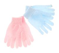MUSISALY 1 Set 2 Paia Guanti Esfolianti Scrub Corpo Guanti Da Bagno Per Rimuovere Cellule Morte Per Tutti I Tipi Di Pelle
