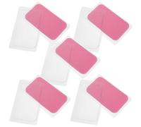 MUSISALY 10 Adesivi per Ciglia Riutilizzabili in Silicone Cuscinetti Autoadesivi per Laminazione e Extension Supporto Preciso per Trucco Professionale e Saloni di Bellezza Set 5 Rosa +