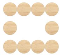 MUSISALY 10 Pezzi Cerchi di Bambù Incompiuti per Pittura Diy, Superficie Liscia e Ben Levigata, per Decorazioni e Appendini da Porta