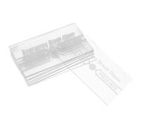 MUSISALY 10 Pezzi Copertura Vetro di Ricambio per Stazione Manuale Allarme Antincendio 10 Pezzi, Vetro di Rottura Resistente Alte Temperature, per Sicurezza Emergenza Antincendio