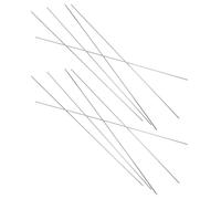 MUSISALY 10 Pezzi Set da 10 Aghi per Esche in Acciaio Inossidabile da 23 CM, Ago per Esca a Forma di Verme per Pesca alla Carpa e in Mare, Accessorio per Innesto Vermi e Esche Vive,