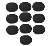 MUSISALY 10 pezzi Spugne per Pulizia Viso Bambù Spugnette Delicate e Spesse per Rimozione Trucco e Detersione Profonda Puliscono Pori e Ammorbidiscono