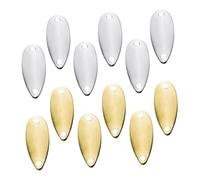 MUSISALY 12pezzi Blades Per Esche Metalliche Esche Artificiali Per Pesca Salata Blades Per Pesca Di Piccole Per Attirare Pesci Come Bass e Trota