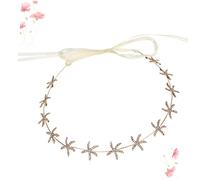 MUSISALY 1pezzi Cerchiamo Un Seguendo Linee Guida e Requisiti Forniti Tiara Sposa Con Decorazione Stelle Accessorio Per Matrimonio e Cerimonie Fascia Per Oro Questo Include Chiave