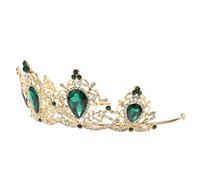 MUSISALY 1pezzi Da Sposa Stile Barocco Retro Copricapo Elegante Per Cerimonie Feste e Fotografie Accessorio Per Ragazze e Donne
