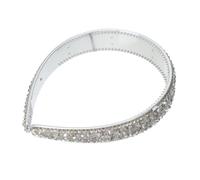 MUSISALY 1pezzi Fascia Per Capelli Donna Decorativa Perline Larga Elegante Accessorio Per Capelli Per Usi Quotidiani e Feste Private