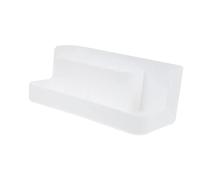 MUSISALY 1pezzi Organizer Manicure Brush Multifunzione Bianco Custodia Compatta Per Strumenti Nail Art e Cosmetici Da Scrivania Scatola Portaoggetti Pratica e Resistente Per Casa e Salone