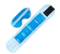 MUSISALY 1set Maschera Gel Per Occhi e Compressa Calda Fredda Di Del Collo Idratante Perfetta Per Relax e Viaggi Adatta Tutte Le Taglie