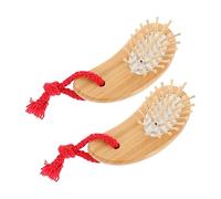 MUSISALY 2 Pezzi Pettine Massaggiante Mini Pettine Per Ragazzo Ragazza Compatto Portatile