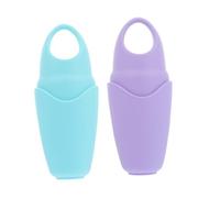 MUSISALY 2 Pz Vaschetta del ghiaccio per allattamento secchiello per il ghiaccio con coperchio per ghiaccio facciale rinfrescante di ghiaccio stampo per massaggio del viso Blue