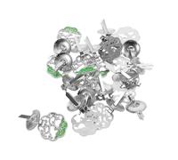 MUSISALY 20 Mini Maniglie Decorative per Mobili in Metallo con Anello a Forma di Albero della Vita Cavo, Maniglie per Cassetti di Mobili da 2 Pollici, Set per Rinnovo Fai da Te